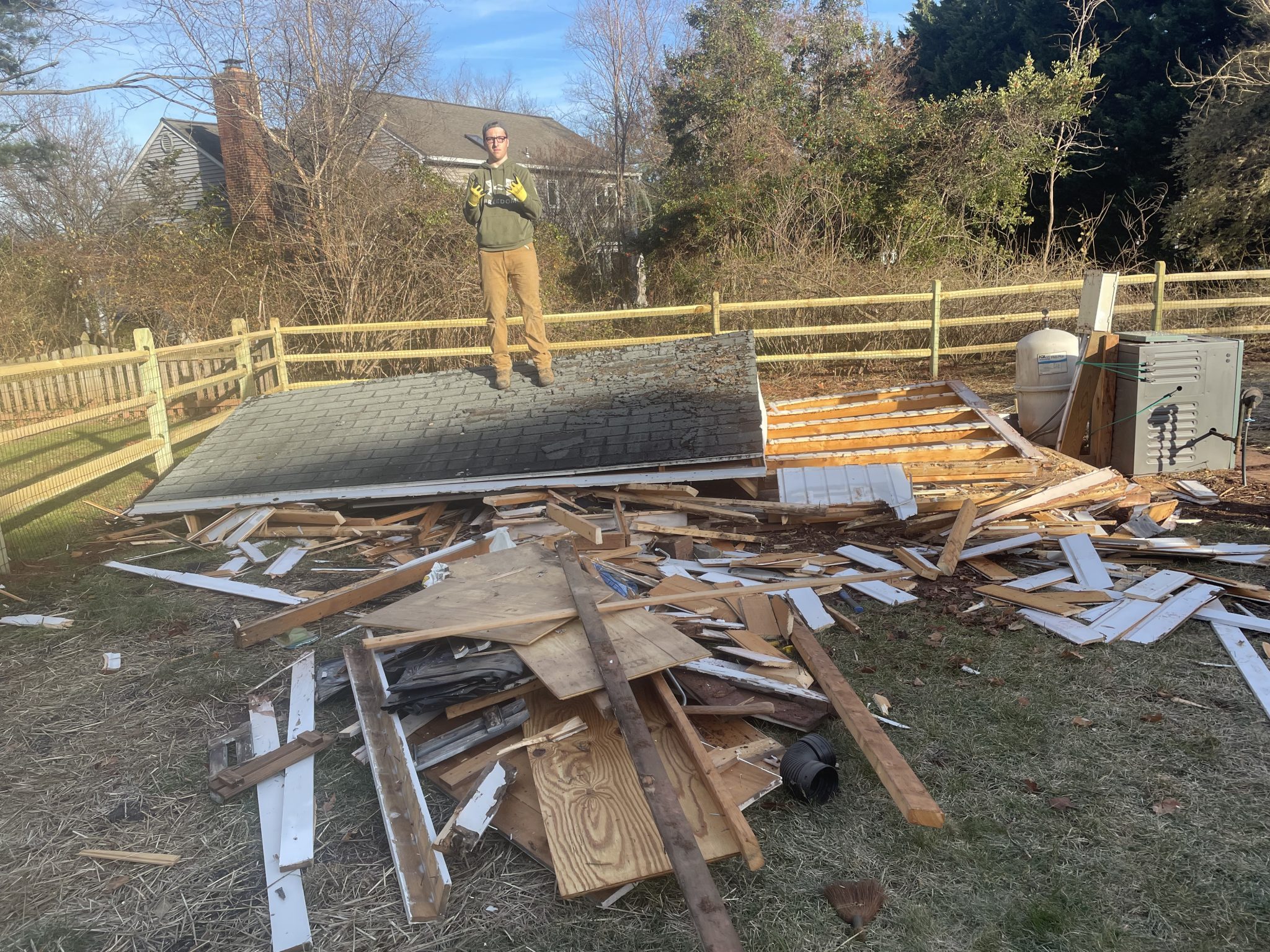 Shed Removal - C&L Junk Removal