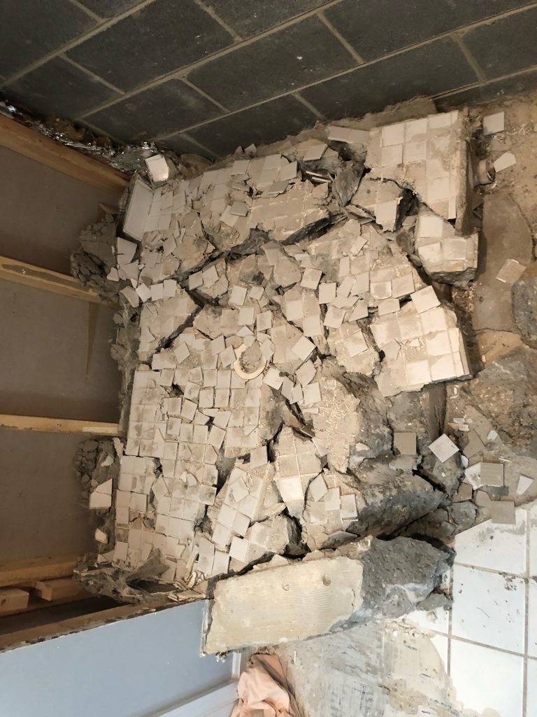 Concrete Removal light demolition in fredericksburg va