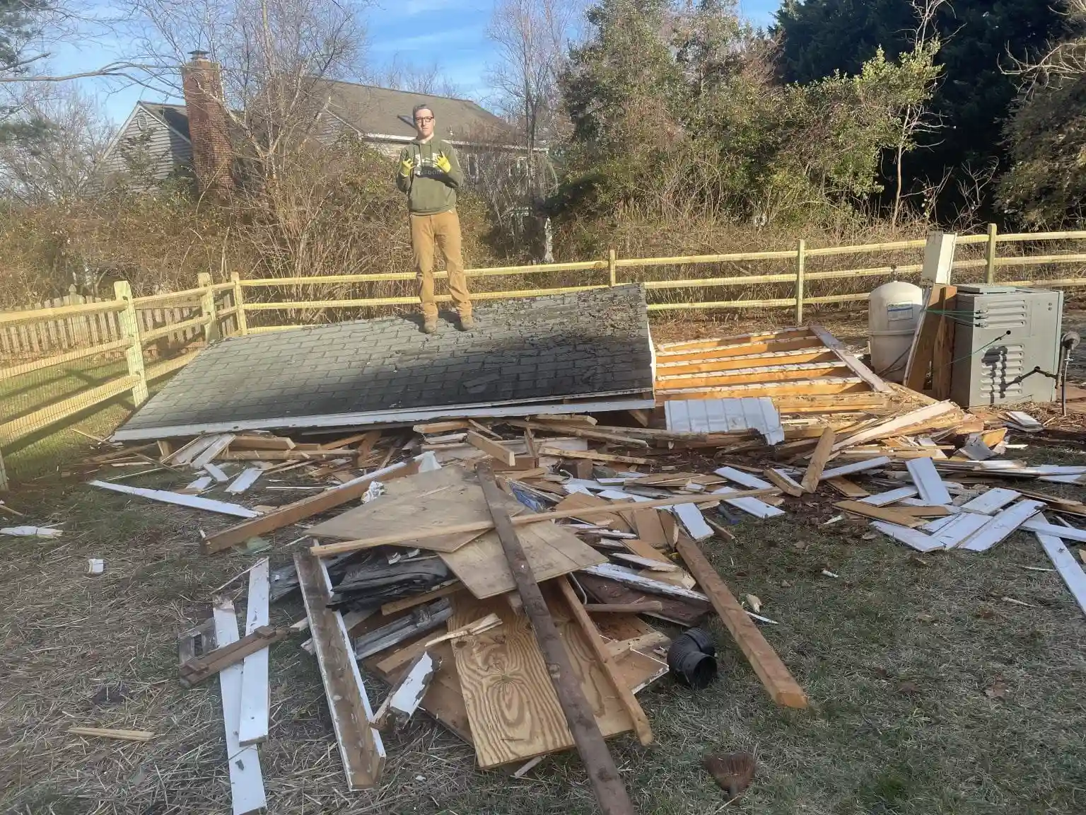shed demolition