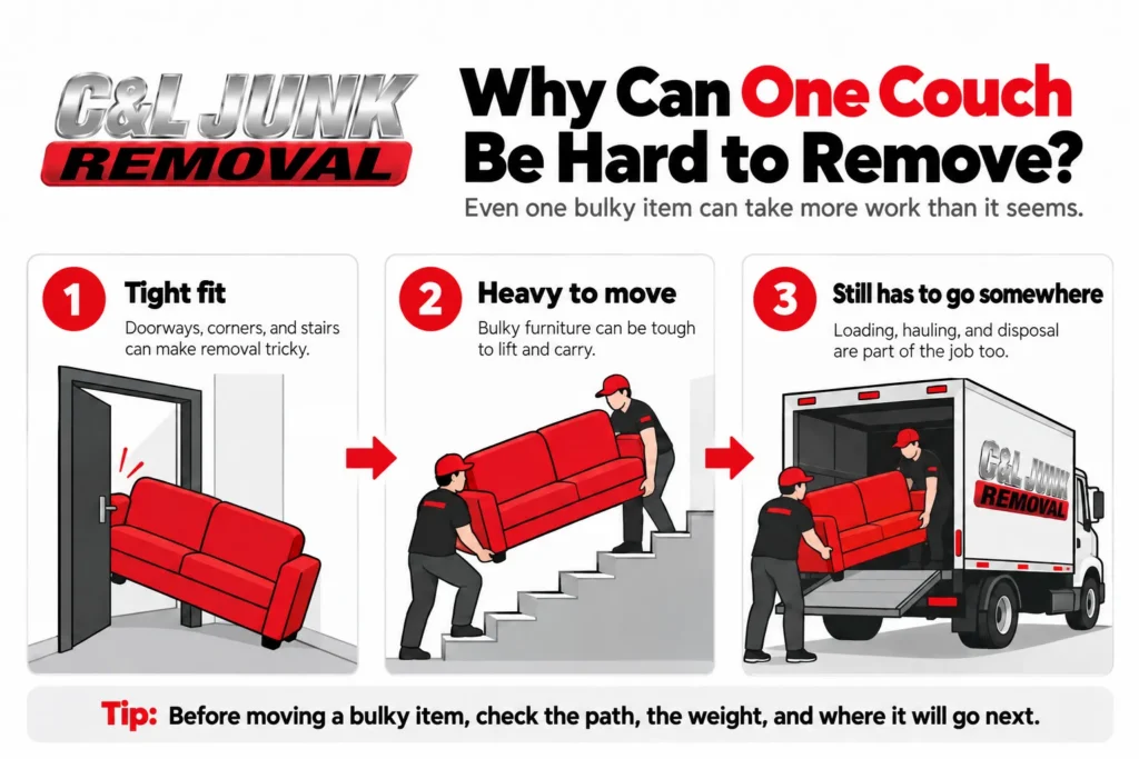 couch removal challenges infographic